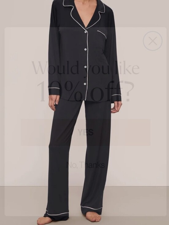 Eberjey Other - Eberjey Women's Pajamas PJs Sleepwear XL Black Gisele Tinsel